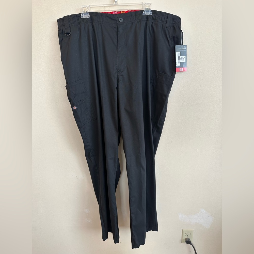 Dickies Black Scrub Pant